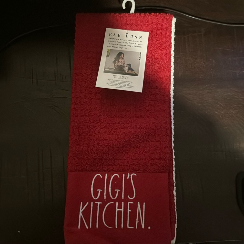 Rae Dunn kitchen towels